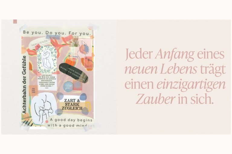 Kreatives Journal für Schwangere